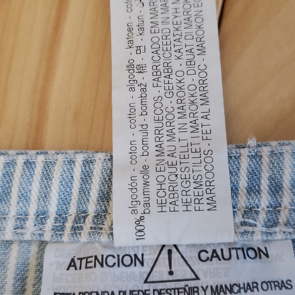 ZARA Denim striped skirt - Picture 11 of 11